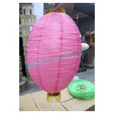 LOT, 1 BOX XL PINK CHINESE LANTERNS (APRX 14 PCS)