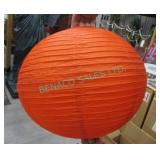 LOT, 12 PCS, ASST RED CHINESE LANTERNS