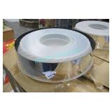 LOT, 7 PCS, ICE SCULPTURE DRIP TRAYS