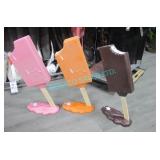 LOT, 10 ASST ICE CREAM PROPS (AS-IS)
