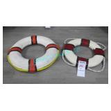LOT, 2 LIFE BUOY PROPS