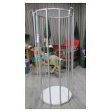 1X, 78" TALL X 35" ROUND GOGO DANCE CAGE