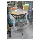 1X, 36" H X 24" W STEEL WOK W/ STAND