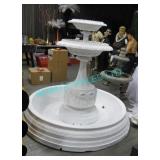 1X, 78" X 63" 3 TIER FOUNTAIN