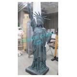 1X, 96"H X 36"W X 23"D STATUE OF LIBERTY FIGURINE