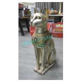 1X, 15" X 8" X 30"H EGYPTIAN CAT PROP
