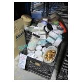 LOT, 3 CRATED W/ MISC CRAFT SUPPLIES (BEADS,