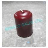 LOT, 48 PCS, 2" (5 HOUR) RED CANDLES (2 BOXES)