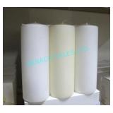 LOT, 21 PCS, 8" (80HR) YUMMI CANDLES
