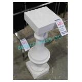 1X, 9" X 9" X 36"H CERAMIC PEDESTAL (BASE CORNERS