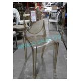 75X, GOLD VICTORIA STACKABLE GHOST CHAIRS
