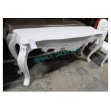 1X, LEXINGTON 70" WHITE SOFA TABLE