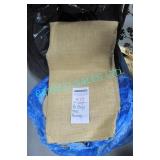 LOT, 4X BAGS MISC BURLAP