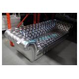 1X, 88" SILVER COSMO SOFA