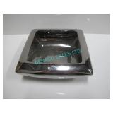 LOT, 7PCS, 10" x 4" SILVER BLISS VASES