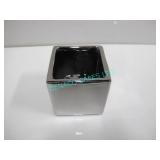 LOT, 30PCS, 4" x 4" OXFORD GLOSSY VASES