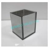 LOT, APRX 30PCS, 3" x 4"H MIRRORED VASES