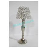 LOT, 30PCS, CRYSTAL LAMP SHADES W/ STANDS 10"H