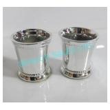 LOT, 20 BOXES (160PCS) 3" SILVER CANDLE VOTIVES