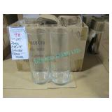 LOT, 26 PCS, 3.75" X 9" CYLINDER GLASS VASES