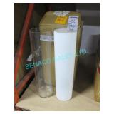 LOT, 4 PCS,  6" X 23.5" SKYLINE VASES