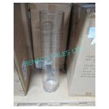 LOT, 32 PCS, 4.5" X 21.5" SKYLINE VASES