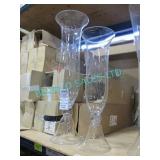 LOT, 15PCS, 11"X39" + 2PCS 10"X31.5" GARNIER VASES