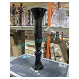 LOT, 27 PCS, 8" X 30" BLACK SPUTNUCK VASES