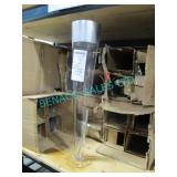 LOT, 30 PCS, 6" X 30" CHIC VASE W/ SILVER