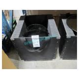 1X, CARRY CASE FOR MIRRORED PLATES (W/ 3 PLATES)