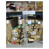 LOT, 17 PCS, 52.5" X 3.5" SPUT NECK VASES