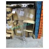LOT, 6 PCS, 10" X 33" CHIC VASES