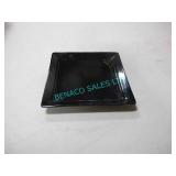 LOT, APRX 65 PCS, 7.5" D NES BLACK SQ PLATES
