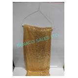 LOT,16PCS GOLD/ORANGE AS-IS 90"x156" GLITZ LINENS