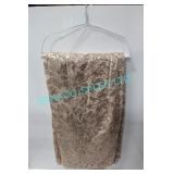 LOT,12PCS, ROSE GOLD OVERLAY 132"D ROUND LINENS