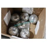 1 LOT, 6X ASST MINI MORROR BALLS