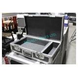 1X, 22" X 12" X 8" HINGED LID ROAD CASE