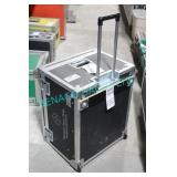 1X, 24" X 21" X 15" HD PULL-ALONG ROAD CASE