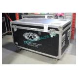 1X, 44" X 22" 22" HD ROAD CASE ON WHEELS