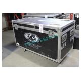 1X, 44" X 22" 22" HD ROAD CASE ON WHEELS (AS IS)