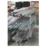 1 LOT, CURTAIN & DRAPERY HANGING SYSTEM (PIPES,