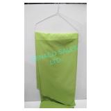 LOT,3PCS, LIME GREEN POLY. 132"D ROUND LINENS