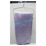 LOT, 27PCS, LILAC DUPIONI 132"D ROUND LINENS