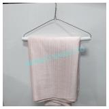 LOT, 22PCS, PEACH PEARL DUPIONI 90"x156" LINENS