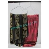 LOT,10PCS ROYAL BLUE/BORDEAUX 132"D LINENS(5 EACH)