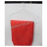 LOT, 8PCS, VALENTINE RED PINTUCK 90" x 156" LINENS