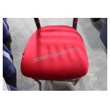 LOT, APRX 326PCS, RED VALENTINE SATIN SEAT COVERS