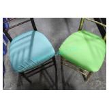 LOT, 58PCS ASST TIF. BLUE & LIME GRN. SEAT COVERS