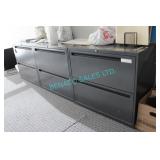 3X, 2-DRAWER LATERAL FILING CABINETS