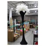 4X, 100" TALL SPANDEX TOWER W/ FEATHER TOP